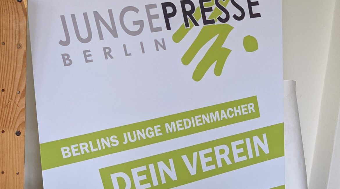 Banner der Jungen Presse Berlin